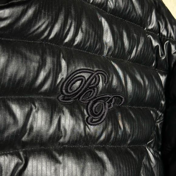 Y2K Baby Phat Puffer Jacket Black Size 2XL - Picture 4 of 7